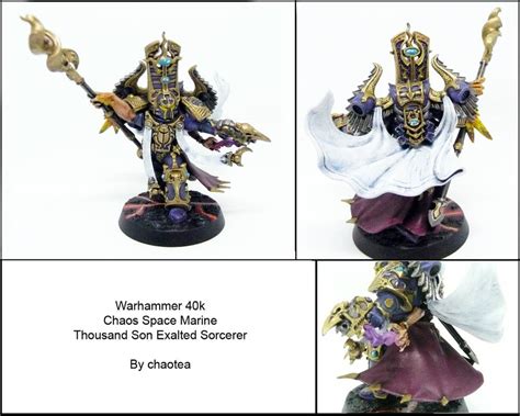 Thousand Son Exalted Sorcerer By Chaotea On Deviantart