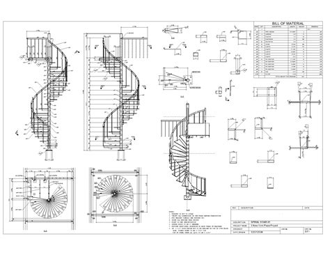 Advanced Detailing Corp Steel Stairs Shop Drawings