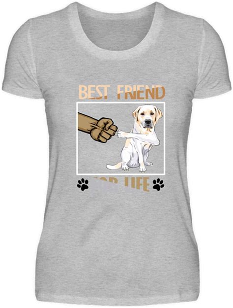 Best Friend For Life Man And Dog Womens Shirt Uk Clothing