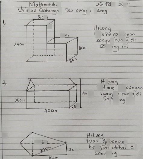 Volume Gabungan Bangun Ruang Balok Dosen App Hot Sex Picture