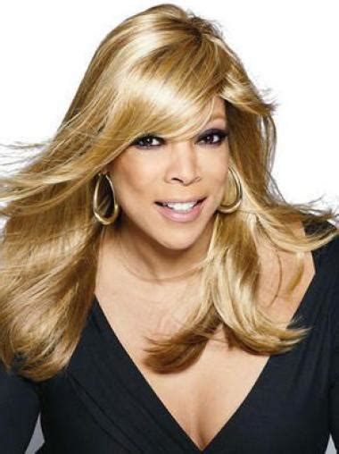 Wendy Williams 18 Straight Long Remy Human Hairafrican American Wigs