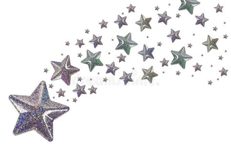 Silver Stars Stock Image Image Of Decorative Christmas 16911835