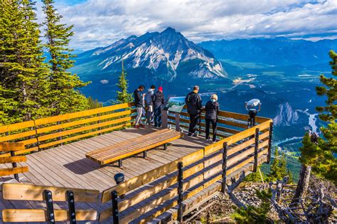 Sulphur Mountain Gondola Ride Banff Canada Excursion