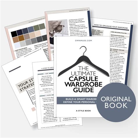 ultimate capsule wardrobe guide essentials book workbook
