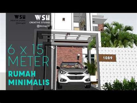 Desain rumah minimalis kerap menjadi favorit karena berkesan simple sekaligus elegan. DESAIN RUMAH SIMPEL CLEAN 6 X 15 METER - YouTube