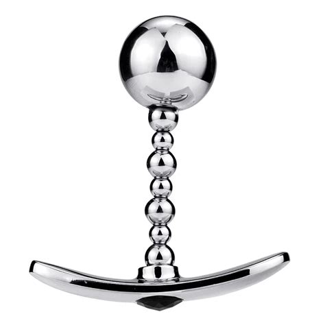 Stainless Steel Butt Plug Anal Backyard Beads Stimulation Anal Plug Anus Sex Toy For Couples Sm