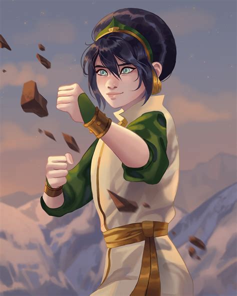 Toph Beifong Art By Tadpoleart12 Thelastairbender