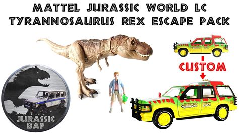 Review 2021 Mattel Jurassic World Legacy Collection T Rex Escape Pack