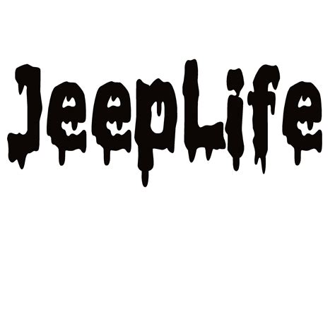 Jeep Life Window Decal Jeep Life Window Sticker 7173