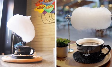 Sweeten your coffee with cotton candy подробнее. Mellower Coffee - Coffee with Cotton Candy that Rains Sugar