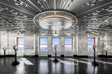 Redesigned 80th Floor Of The Empire State Building Opens Today