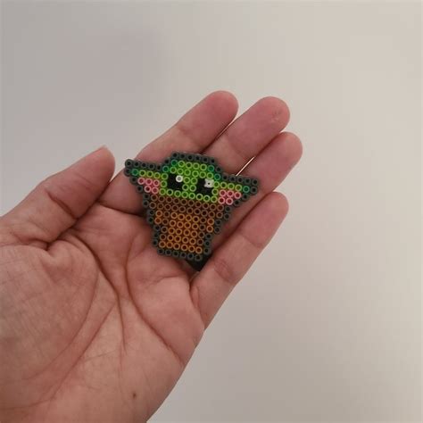Once your kids get started on perler beads, they're going to be on the hunt for some exciting new patterns. Baby yoda Keychain or Magnet Fuse Beads Mini Perler Beads ...