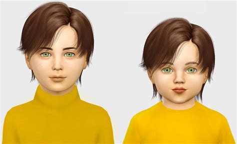 Baixado Sims 4 Toddler Toddler Hair Sims 4 Sims 4 Children