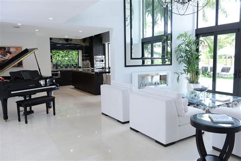 Corsica Cream Select Floor Contemporary Living Room Miami By Marble Of The World