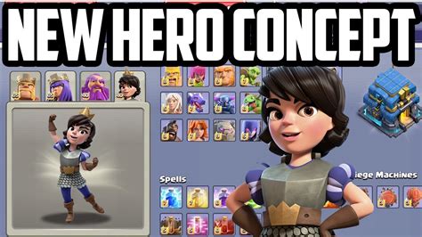 New Hero Concept 4th Hero Hint In Clash Of Clans Update Youtube