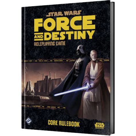 Star Wars Force And Destiny Rpg Core Rulebook