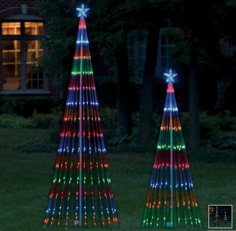 Light Show Outdoor Christmas Treechristmas Speace