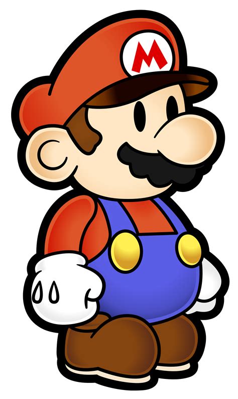 Mario (Early Design) -Paper Mario 2/TTYD : papermario