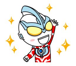 ULTRAMAN Heroes & Monsters Sticker - New emojis, gif, stickers for free