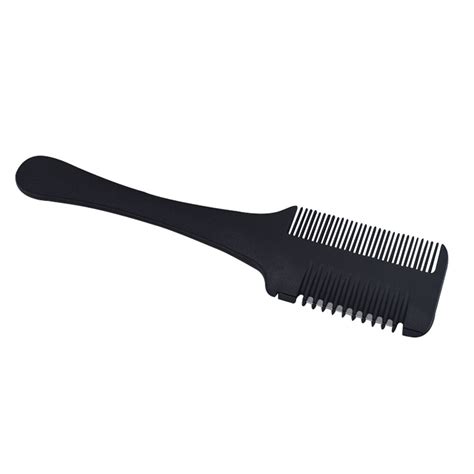 Diy Thinning Trimmer Inside Blades Professional Hair Razor Comb Black