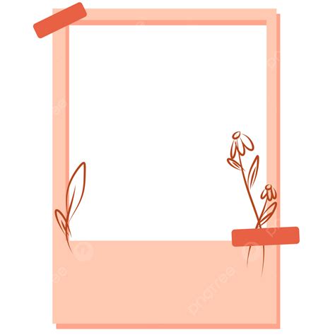 Polaroid Frame Png Polaroid Template Png Aesthetic Aesthetic