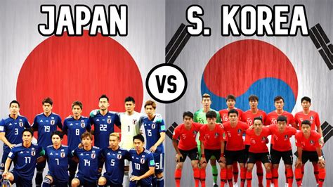 Japan Vs South Korea Football National Teams Youtube