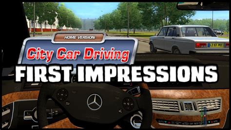City Car Driving Gameplay And First Impressions Youtube