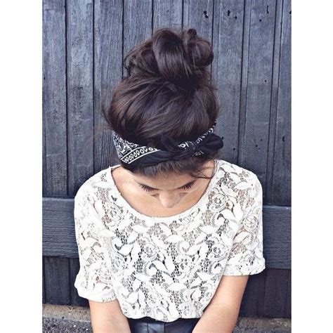 Bandana Hair Liked On Polyvore Featuring Accessories And Hair