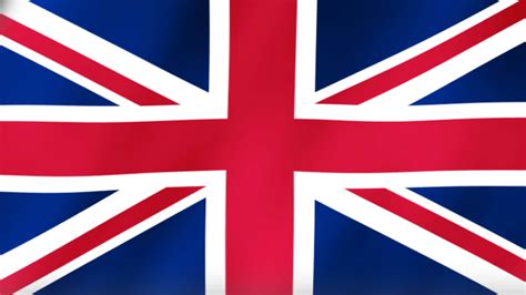 United Kingdom Flag Video Waving In Wind Of Great Britain And Northern