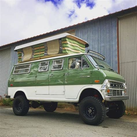 2nd Generation Ford Econoline Vans 1968 To 1974 Sportsmobile Van Expedition Vehicle