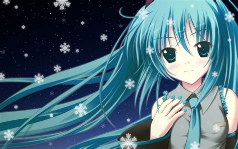 Wallpaper Blue Hair Anime Girl 1920x1200 Hd Picture Image