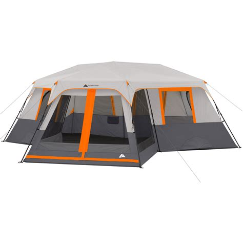 Ozark trail tents are fab for back packing, family vacations or groups. Ozark Trail 12-Person 3-Room Instant Cabin Tent with ...