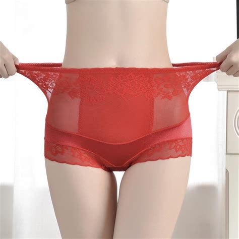 Womens Sexy High Waist Lace Panties Istylemall