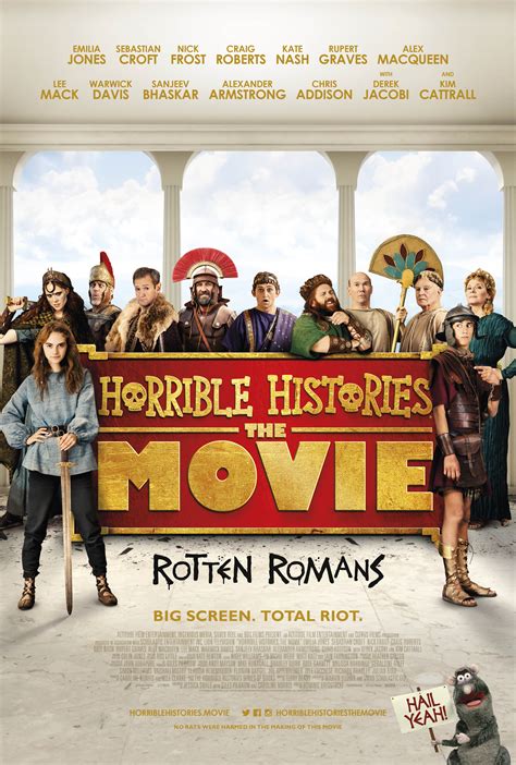 Nick frost, warwick davis, kim cattrall and others. Horrible Histories: The Movie - Rotten Romans (2019 ...