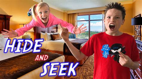 Hide And Seek In Giant Hotel Suite Youtube