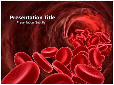 Powerpoint Templates Red Blood Cells