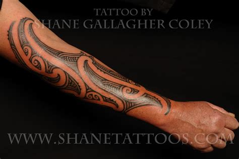Shane Tattoos Maori Forearm Tattoota Moko