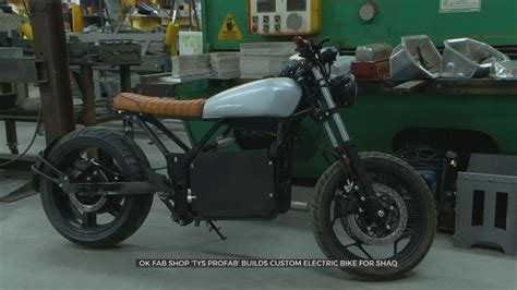 Oklahoma Custom Motorcycle Shop Builds Custom Electric Bike For