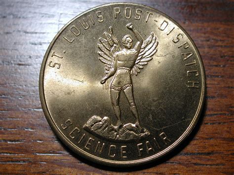 1965 St Louis Post Dispatch Science Fair Token NICE - For Sale, Buy Now