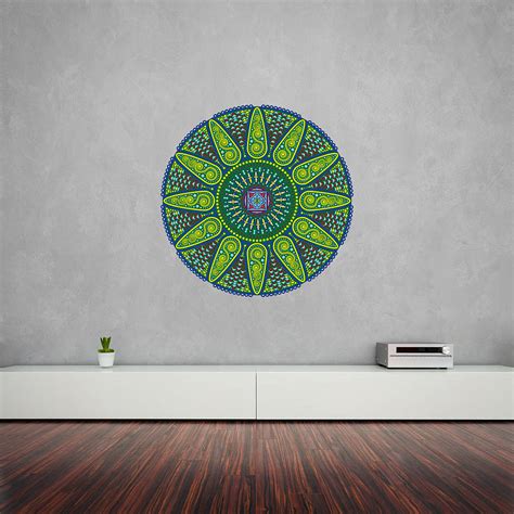 Liven up the walls of your home or office with black and white mandala wall art from zazzle. geometric sunshine mandala wall art sticker by vinyl ...