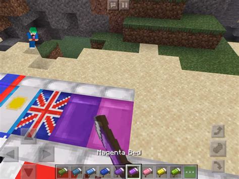 Flags On Beds Texture Pack Minecraft Pe Bedrock Texture Packs