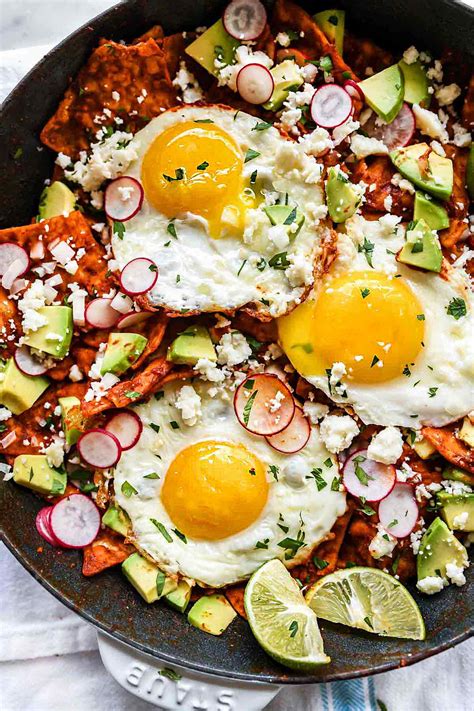 Chilaquiles With Eggs Easy Mexican Breakfast Recipe