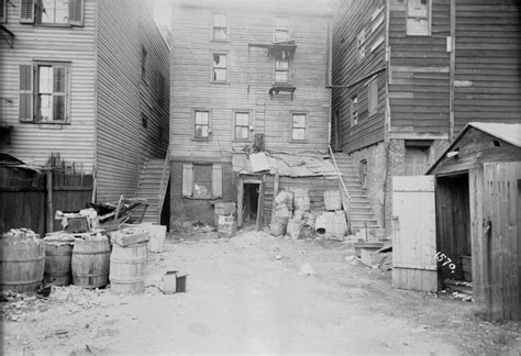 Photographs Of Tenement Houses On Orchard Street New York City 1902