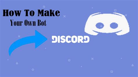 Make Your Own Bot On Discord Youtube