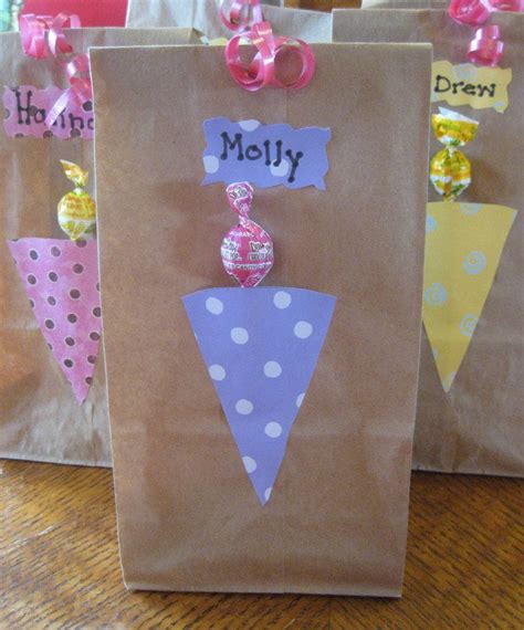 Treat your friend and family to cream! Ice Cream Party Favor Ideas | Ice cream birthday party ...