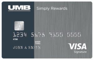 Umb simply rewards visa® credit card®. UMB Simply Rewards Visa Signature Credit Card 15,000 Bonus Points