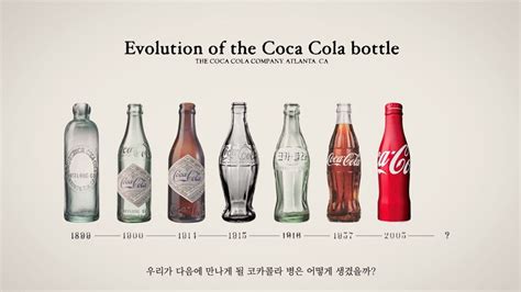 Evolution Of The Coke Bottle 영상모션그래픽 · 일러스트레이션 영상모션그래픽 일러스트레이션