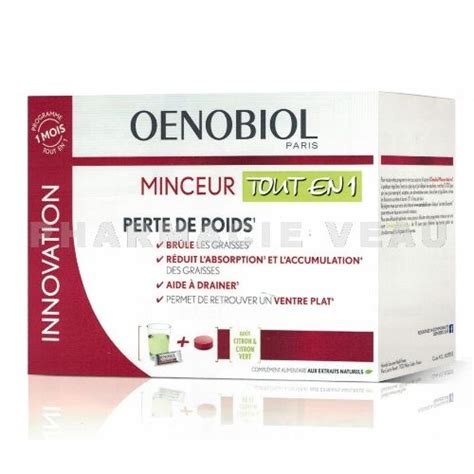 Oenobiol Minceur Tout En 1 Perte De Poids Globale Pharmacie Veau France