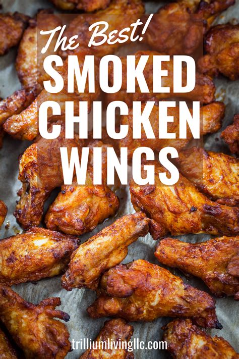 Smoked Chicken Wings for Memorial Day Weekend - Trillium ...