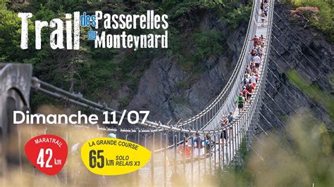 Trail Des Passerelles Du Monteynard Dimanche Juillet YouTube